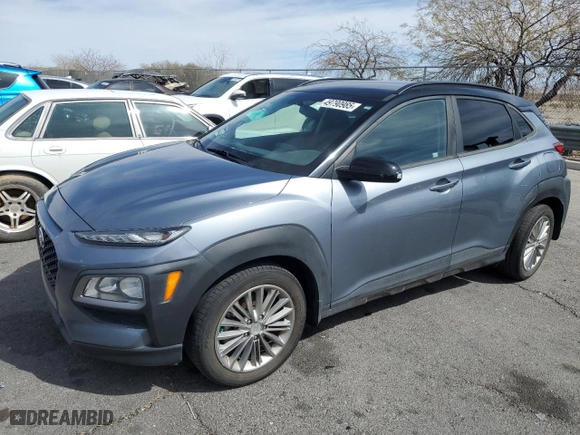 2018 Hyundai Kona SEL with VIN KM8K2CAAXJU182467, listed as a Copart auction lot 49790985 with 48,904 mi miles and Salvage Title. Bid and sale history available at carsss.com. Image 1.
