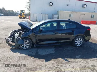 2022 Toyota Corolla LE with VIN 5YFEPMAE2NP373203, listed as a IAAI auction lot 41540927 with Not Provided miles and . Bid and sale history available at carsss.com. Image 14.