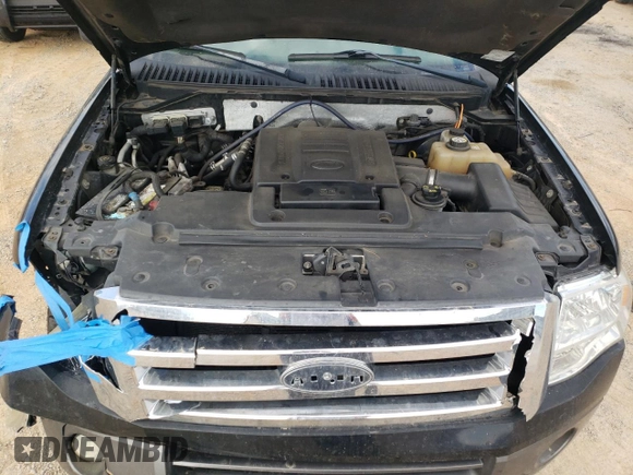 2007 Ford Expedition Max XLT with VIN 1FMFK16517LA80281, listed as a Copart auction lot 79677384 with 184,679 mi miles and Salvage title. Bid and sale history available at DreamBid. Image 12.
