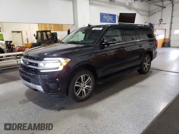 2024 Ford Expedition Max XLT with VIN 1FMJK1J86REA81784, listed as a Copart auction lot 53760615 with 2,233 mi miles and Clean Title. Bid and sale history available at DreamBid. Image 1.