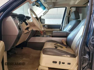 2007 Ford Expedition EL Eddie Bauer with VIN 1FMFK17507LA39140, listed as a Copart auction lot 66208174 with 261,227 mi miles and Clean Title. Bid and sale history available at carsss.com. Image 7.