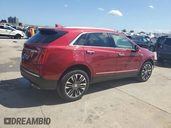 2019 Cadillac XT5 Luxury AWD with VIN 1GYKNDRS8KZ260502, listed as a Copart auction lot 54790965 with 32,910 mi miles and Salvage Title. Bid and sale history available at carsss.com. Image 3.