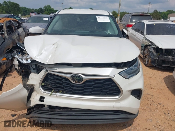 2020 Toyota Highlander L with VIN 5TDCZRAH2LS508743, listed as a IAAI auction lot 42430088 with 191,148 mi miles and . Bid and sale history available at DreamBid. Image 12.