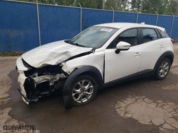 2017 Mazda CX-3 Touring with VIN JM1DKFC73H0144032, listed as a Copart auction lot 72429194 with 182,675 mi miles and Salvage Title. Bid and sale history available at carsss.com. Image 1.