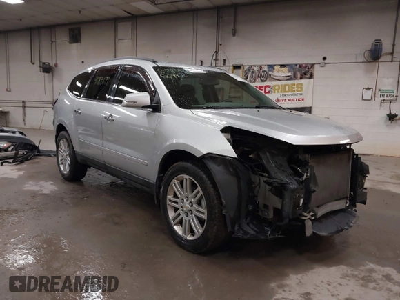 2013 Chevrolet Traverse LT with VIN 1GNKVGKD8DJ107615, listed as a IAAI auction lot 41785699 with 173,646 mi miles and . Bid and sale history available at DreamBid. Image 1.