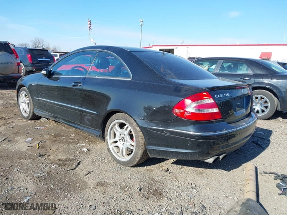 2004 Mercedes-Benz CLK-Class AMG with VIN WDBTJ76H24F113952, listed as a IAAI auction lot 41690890 with 109,766 mi miles. Bid and sale history available at carsss.com. Image 3.