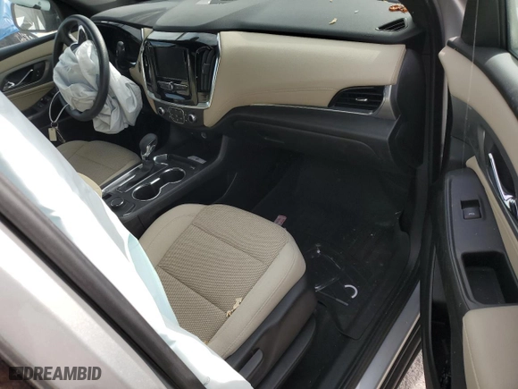 2022 Chevrolet Traverse LS with VIN 1GNERFKW5NJ120174, listed as a Copart auction lot 50095685 with 0 mi miles and Non Repairable. Bid and sale history available at carsss.com. Image 8.