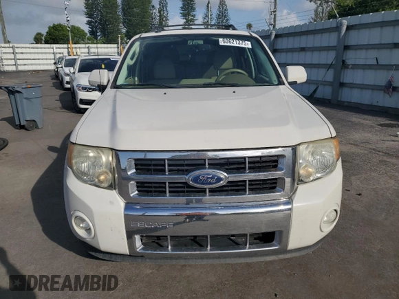2012 Ford Escape Limited with VIN 1FMCU9EG3CKA34353, listed as a Copart auction lot 60621375 with 199,984 mi miles and Salvage title. Bid and sale history available at DreamBid. Image 5.