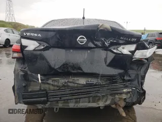 2021 Nissan Versa S with VIN 3N1CN8DV1ML858060, listed as a Copart auction lot 55814265 with 112,641 mi miles and Salvage title. Bid and sale history available at DreamBid. Image 6.
