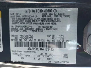 2016 Ford Fusion Titanium Hybrid z VIN 3FA6P0RUXGR123445, wystawiony jako IAAI lot #42606596 z przebiegiem 145 541 mil mil oraz . Historia ofert i sprzedaży dostępna na DreamBid. Obrazek 9.