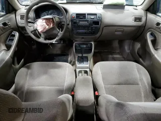 1998 Honda Civic EX with VIN 2HGEJ8642WH539768, listed as a Copart auction lot 87055024 with 126,726 mi miles and Salvage Title. Bid and sale history available at carsss.com. Image 8.