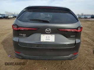 2024 Mazda CX-90 3.3 Turbo Preferred with VIN JM3KKBHD1R1114139, listed as a Copart auction lot 49285675 with 0 mi miles and Salvage Title. Bid and sale history available at carsss.com. Image 6.
