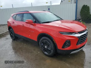 2020 Chevrolet Blazer LT z VIN 3GNKBCRS3LS673457, wystawiony jako Copart lot #54563295 z przebiegiem 57 071 mil mil oraz Nie do naprawy • Non repairable. Historia ofert i sprzedaży dostępna na DreamBid. Obrazek 4.
