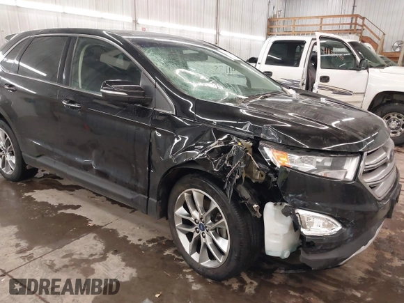 2018 Ford Edge Titanium with VIN 2FMPK4K86JBB72760, listed as a IAAI auction lot 41155594 with 83,338 mi miles. Bid and sale history available at carsss.com. Image 6.