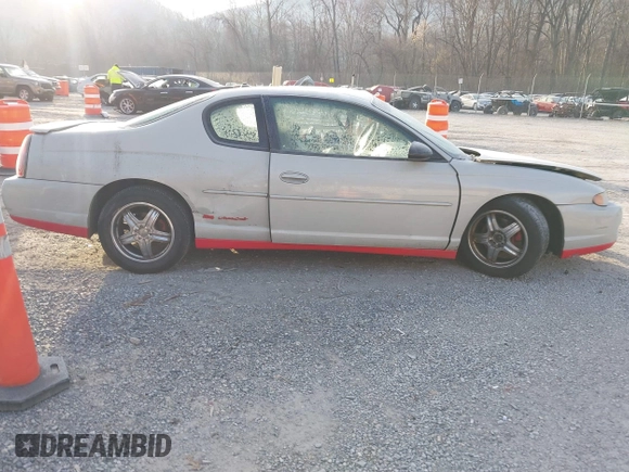2004 Chevrolet Monte Carlo SS with VIN 2G1WX12K149304405, listed as a IAAI auction lot 41173525 with 202,099 mi miles. Bid and sale history available at carsss.com. Image 11.