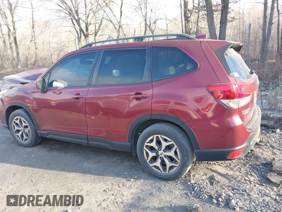 2021 Subaru Forester Premium with VIN JF2SKAJC5MH530619, listed as a IAAI auction lot 41288943 with 25,328 mi miles. Bid and sale history available at carsss.com. Image 14.
