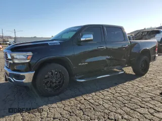 2020 Ram 1500 Laramie with VIN 1C6RREJT1LN129916, listed as a Copart auction lot 46268385 with 34,547 mi miles and Salvage title. Bid and sale history available at DreamBid. Image 1.