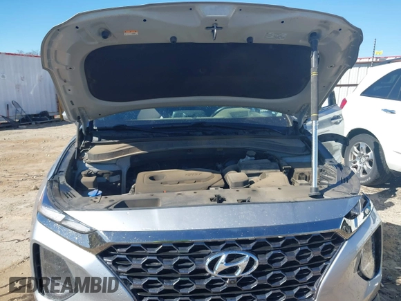 2020 Hyundai Santa Fe Limited with VIN 5NMS5CAD6LH304340, listed as a IAAI auction lot 41796115 with 56,989 mi miles. Bid and sale history available at carsss.com. Image 10.