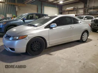 2008 Honda Civic Cpe LX with VIN 2HGFG12648H562554, listed as a Copart auction lot 42913665 with 164,719 mi miles and Clean Title. Bid and sale history available at carsss.com. Image 1.