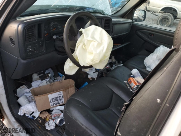 2006 Chevrolet Silverado 1500 LS with VIN 1GCEC14V16Z136196, listed as a Copart auction lot 85594324 with 0 mi miles and Salvage Title. Bid and sale history available at carsss.com. Image 8.