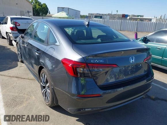 2024 Honda Civic EX z VIN 2HGFE1F76RH332735, wystawiony jako IAAI lot #42373485 z przebiegiem 13 946 mil mil oraz . Historia ofert i sprzedaży dostępna na DreamBid. Obrazek 3.