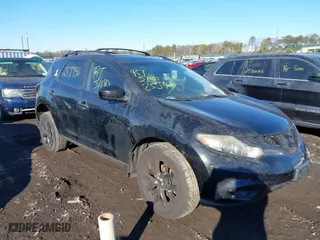 2011 Nissan Murano SV with VIN JN8AZ1MW2BW186059, listed as a IAAI auction lot 41432417 with 999,999 mi miles. Bid and sale history available at carsss.com. Image 1.