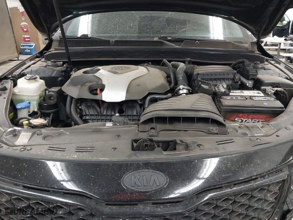 2012 Kia Optima SX with VIN 5XXGR4A66CG045817, listed as a IAAI auction lot 41798785 with 166,905 mi miles. Bid and sale history available at carsss.com. Image 10.