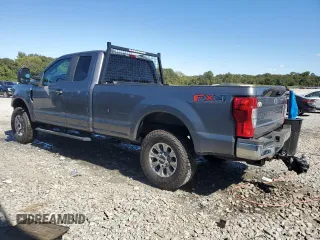 2021 Ford Super Duty F-250 SRW XL with VIN 1FT7X2B6XMEC80607, listed as a Copart auction lot 76134304 with 57,912 mi miles and Salvage Title. Bid and sale history available at carsss.com. Image 2.