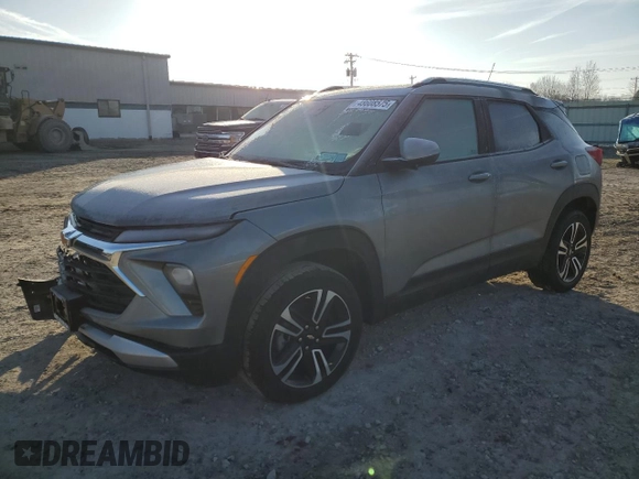 2024 Chevrolet TrailBlazer LT with VIN KL79MRSL5RB167508, listed as a Copart auction lot 48608575 with 1,921 mi miles and Salvage Title. Bid and sale history available at DreamBid. Image 1.