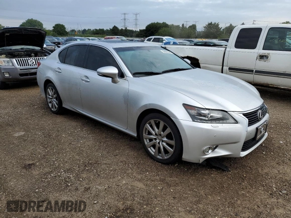 2013 Lexus GS 350 with VIN JTHCE1BLXD5005600, listed as a Copart auction lot 64962344 with 137,096 mi miles and Salvage Title. Bid and sale history available at carsss.com. Image 4.
