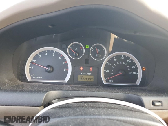 2005 Hyundai Santa Fe GLS with VIN KM8SC73E95U936274, listed as a Copart auction lot 76955984 with 166,437 mi miles and Salvage Title. Bid and sale history available at carsss.com. Image 9.