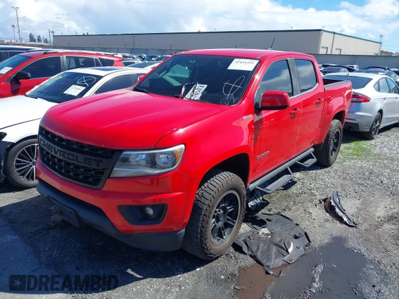 2017 Chevrolet Colorado 4WD LT with VIN 1GCPTCE12H1215667, listed as a IAAI auction lot 41431551 with 77,068 mi miles and . Bid and sale history available at DreamBid. Image 18.