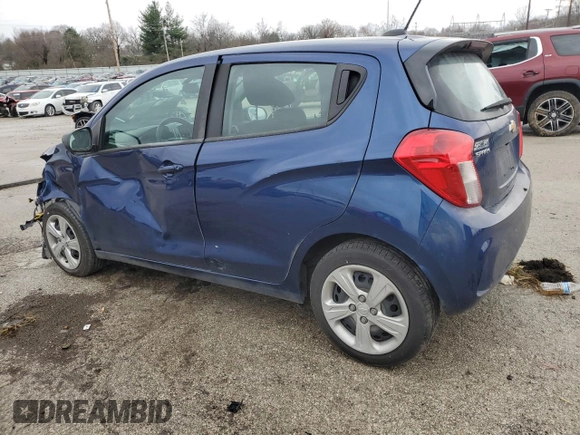 2022 Chevrolet Spark LS with VIN KL8CB6SA3NC032214, listed as a Copart auction lot 83441714 with 106,796 mi miles and Non Repairable. Bid and sale history available at DreamBid. Image 2.