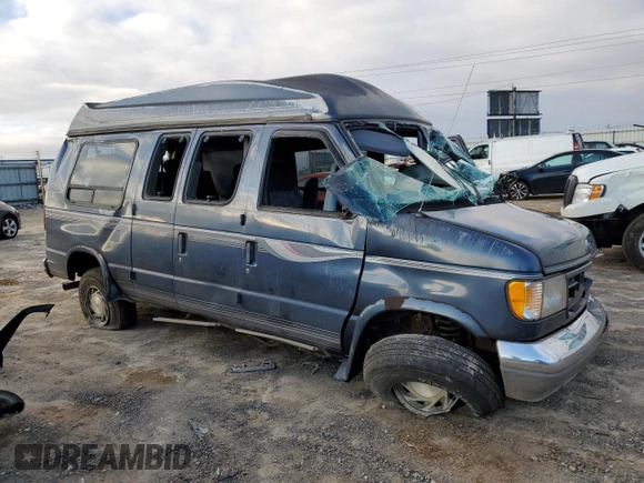 1996 Ford Econoline Cargo z VIN 1FDEE14H2THB04228, wystawiony jako Copart lot #85051754 z przebiegiem Nie podano mil oraz Szkoda całkowita • Salvage title. Historia ofert i sprzedaży dostępna na DreamBid. Obrazek 4.