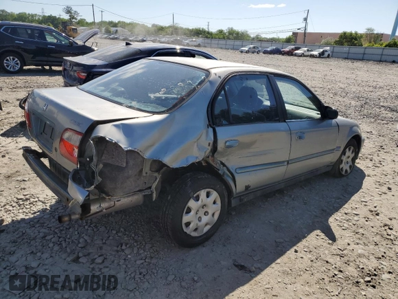 2000 Honda Civic VP z VIN 2HGEJ6617YH512191, wystawiony jako Copart lot #57139055 z przebiegiem 180 038 mil mil oraz Szkoda całkowita • Salvage title. Historia ofert i sprzedaży dostępna na DreamBid. Obrazek 3.