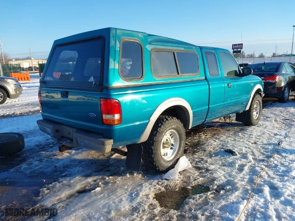 1994 Ford Ranger Splash with VIN 1FTCR15XXRPA13387, listed as a IAAI auction lot 41265922 with 1 mi miles. Bid and sale history available at carsss.com. Image 4.