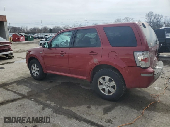 2009 Mercury Mariner with VIN 4M2CU91749KJ16038, listed as a Copart auction lot 46408835 with 138,758 mi miles and Salvage Title. Bid and sale history available at carsss.com. Image 2.