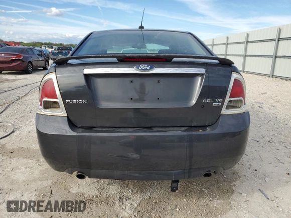 2007 Ford Fusion SEL with VIN 3FAHP02177R178802, listed as a Copart auction lot 46998205 with 224,966 mi miles and Salvage Title. Bid and sale history available at carsss.com. Image 6.