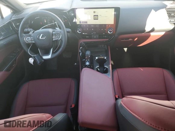 2025 Lexus NX with VIN 2T2GDCAZ1SC016522, listed as a Copart auction lot 86184694 with 729 mi miles and Salvage Title. Bid and sale history available at carsss.com. Image 8.