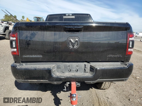 2023 Ram 2500 Laramie with VIN 3C6UR5FL5PG529477, listed as a Copart auction lot 88447235 with 48,072 mi miles and Salvage Title. Bid and sale history available at carsss.com. Image 6.