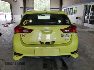2016 Scion iM with VIN JTNKARJE4GJ502689, listed as a Copart auction lot 55292955 with 127,284 mi miles and Salvage title. Bid and sale history available at DreamBid. Image 6.