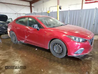 2015 Mazda 3 i Sport with VIN 3MZBM1U71FM163141, listed as a Copart auction lot 48979955 with 159,809 mi miles and Salvage Title. Bid and sale history available at DreamBid. Image 4.