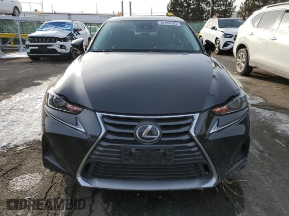 2017 Lexus IS with VIN JTHCM1D26H5018227, listed as a Copart auction lot 46108525 with 60,726 mi miles and Salvage Title. Bid and sale history available at carsss.com. Image 5.