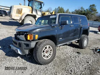 2009 Hummer H3 SUV Luxury with VIN 5GTEN13E098113359, listed as a Copart auction lot 87921095 with 204,472 mi miles and Salvage Title. Bid and sale history available at carsss.com. Image 1.
