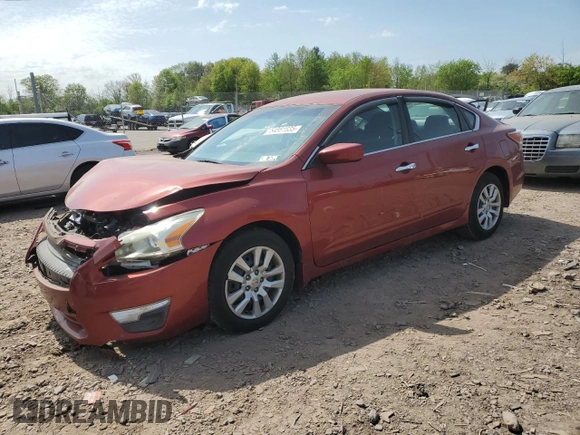 2014 Nissan Altima S with VIN 1N4AL3AP8EC281615, listed as a Copart auction lot 54881635 with 139,135 mi miles and Salvage Title. Bid and sale history available at DreamBid. Image 1.