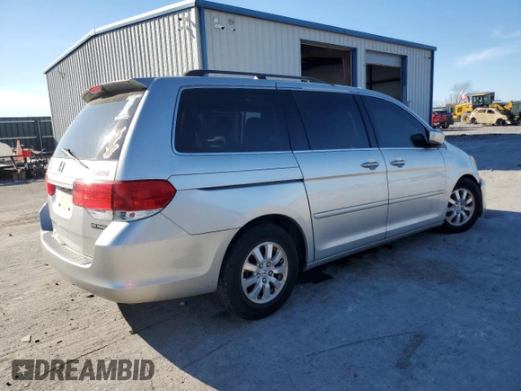 2008 Honda Odyssey EX-L with VIN 5FNRL38708B050394, listed as a Copart auction lot 49284105 with 163,827 mi miles and Salvage Title. Bid and sale history available at carsss.com. Image 3.