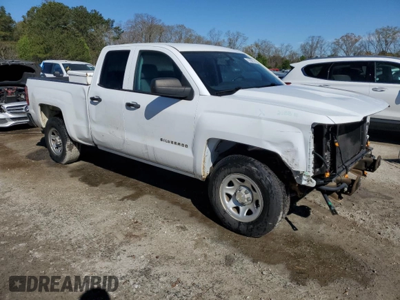 2018 Chevrolet Silverado 1500 Work Truck with VIN 1GCRCNEC2JZ226293, listed as a Copart auction lot 50321385 with 81,125 mi miles and Clean Title. Bid and sale history available at carsss.com. Image 4.