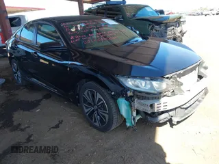 2016 Honda Civic EX-L z VIN 19XFC1F76GE211376, wystawiony jako IAAI lot #42229205 z przebiegiem 79 188 mil mil oraz . Historia ofert i sprzedaży dostępna na DreamBid. Obrazek 1.