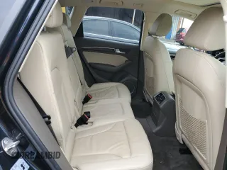 2014 Audi Q5 Premium Plus with VIN WA1LFAFP0EA003384, listed as a Copart auction lot 50144005 with 100,182 mi miles and Salvage Title. Bid and sale history available at carsss.com. Image 10.