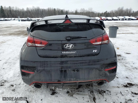 2020 Hyundai Veloster N with VIN KMHT36AH1LU007074, listed as a Copart auction lot 86286754 with 65,985 mi miles and Salvage Title. Bid and sale history available at carsss.com. Image 6.
